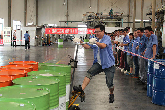 炎熱盛夏,點燃激情--暨柳工高潤公司崗位技能比賽開賽